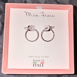 Small Silver Hoop Earrings